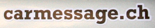 carmessage.ch Sticker